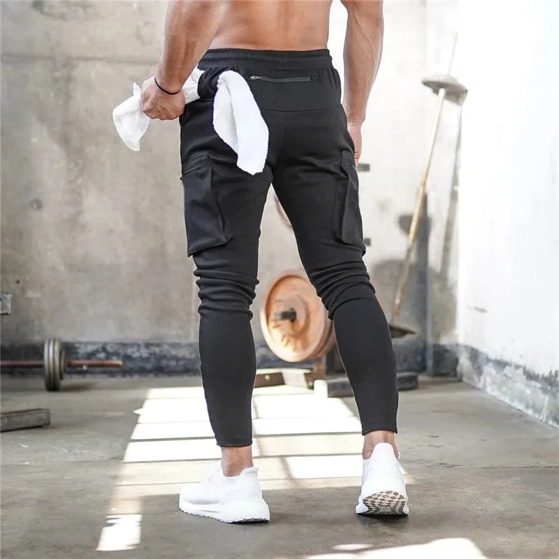 2023 NEW Men pants Sweatpants Man Gyms Workout Fitness Sports Trousers Male Running Skinny Track Pants Training Jogger Pants men