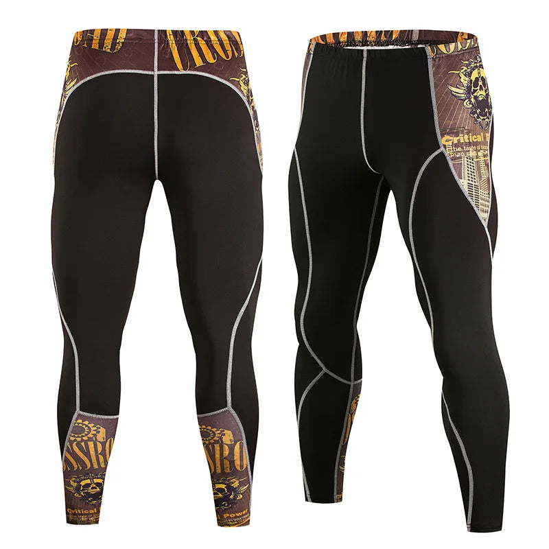 l DrySports Leggings Tights Baselayer Bodybuilding Workout Training Yoga Bottoms