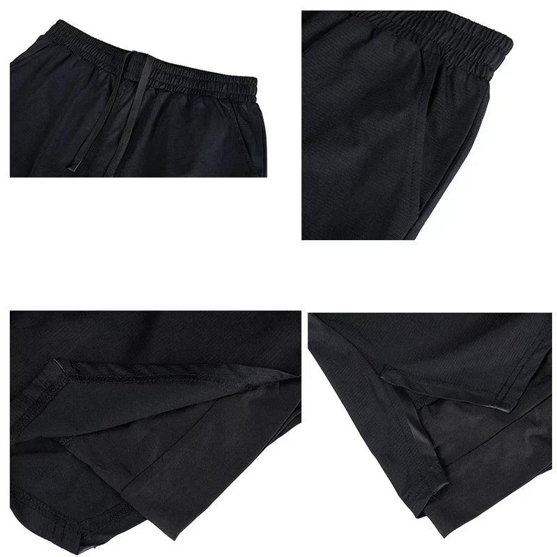 Running Shorts Men Gym Sports Shorts 2 In 1 Quick Dry Workout Training Gym Fitness Jogging Short Pants Summer Men Shorts