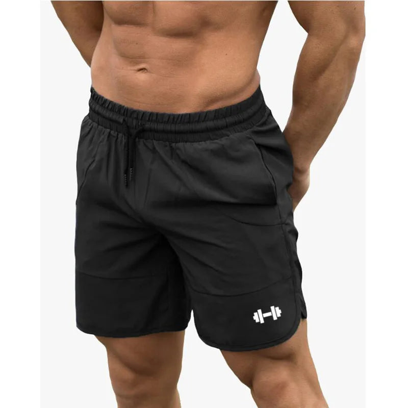 Summer Mens Casual Shorts Gym Wear Fitness Workout Shorts Men Sport Short Pants Tennis Basketball Soccer Training Running Shorts