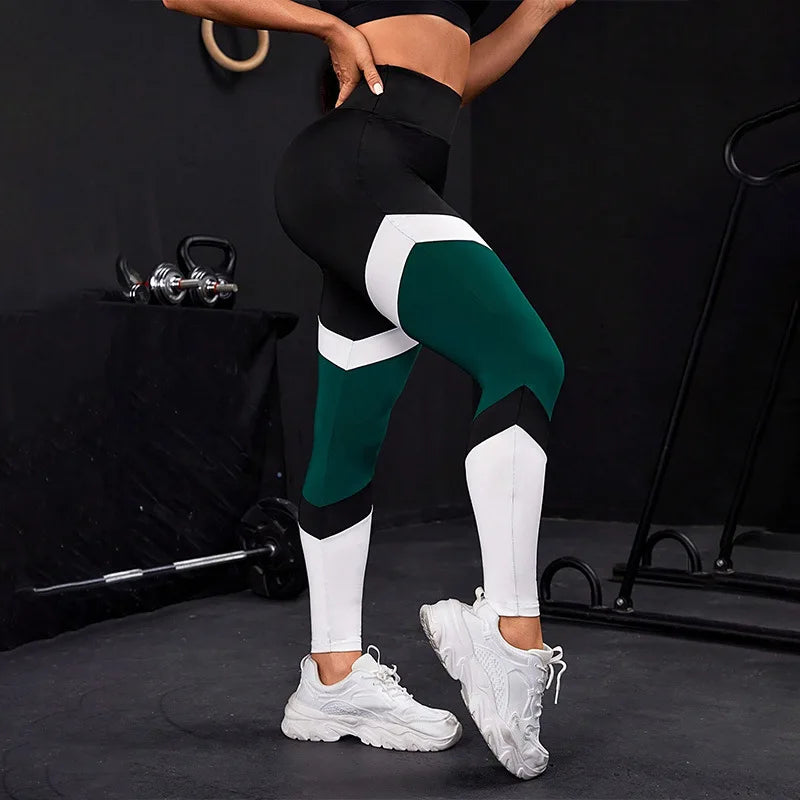 Women Yoga Leggings Gym Seamless Push Up Leggings High Waist Sport  Fitness Bubble Butt Workout Running Pants
