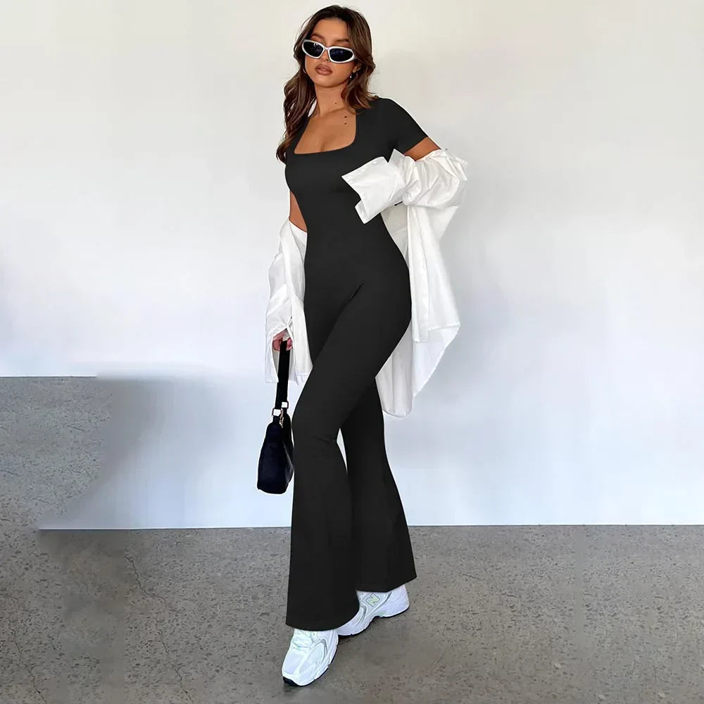 Gym Fitness Overalls Woman Sportswear Push Up Sporty  2024 Sport Sets Women Outfit Yoga Clothes Black Rompers Jumpsuits Women