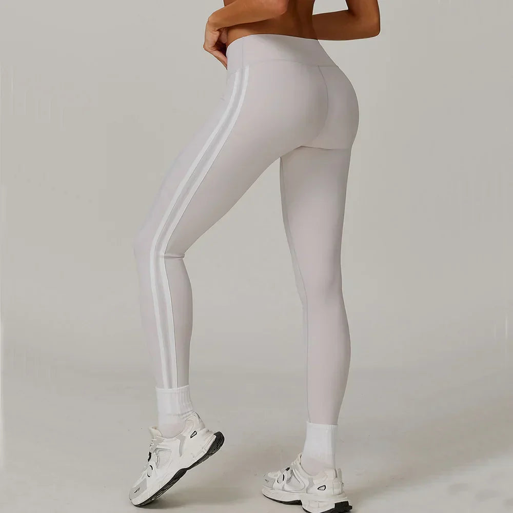 Women Yoga Leggings Hips Lifting Gym Tight Workout Leggings Sport Pant High Waist Fitness Leggings Push Up Workout Running Pants