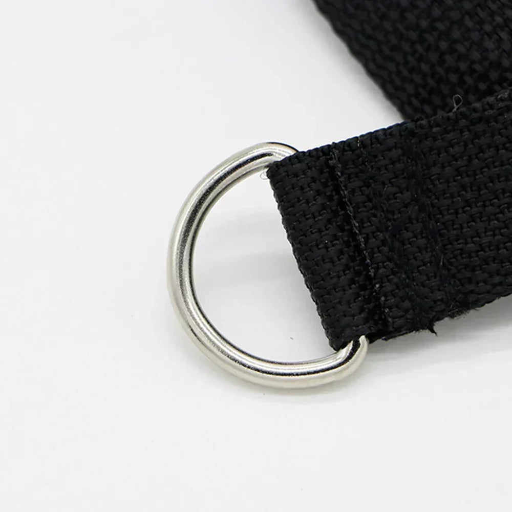 1pc Extra Wide Foam Grips Gym Handle For Yoga Fitness Crossfit Lifting Pulling Workout Heavy Duty D-ring Pull Rope Accessories