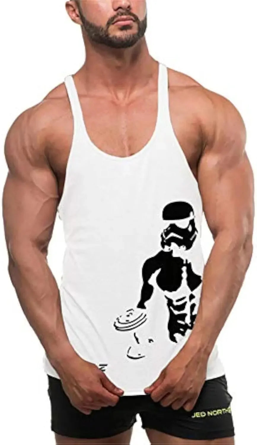 Gym Tank Top Men Fitness Clothing Mens Bodybuilding Tank Tops Summer Gym Clothing for Male Sleeveless Vest Shirts