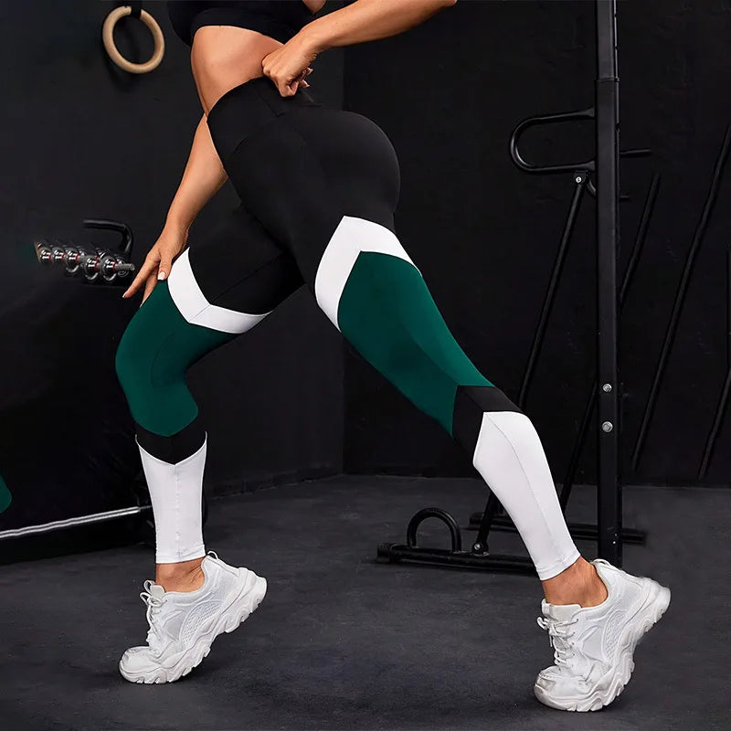 Women Yoga Leggings Gym Seamless Push Up Leggings High Waist Sport  Fitness Bubble Butt Workout Running Pants