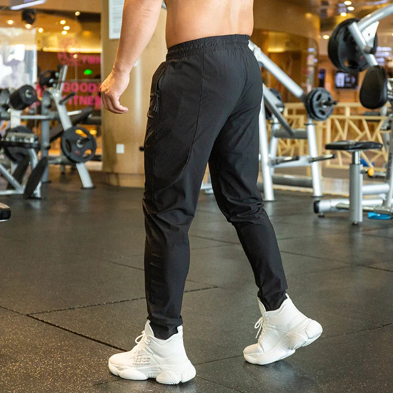 Men's Sports Pants Gym Sweatpants Men Running Quick Dry Trousers Fitness Jogging Training Pants